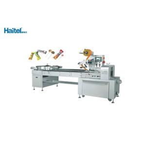 Lollipop Pillow Flow Candy Bagging Machine Cell Computer Automatic Controlling