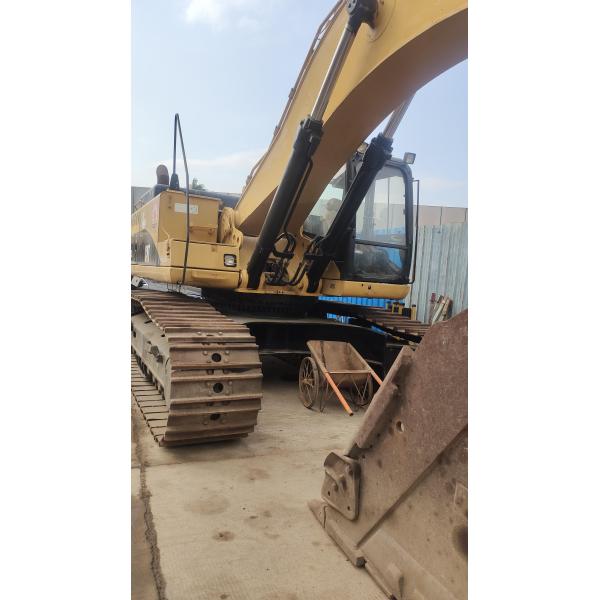 Used CAT 345C excavator large hydraulic tracked excavator construction machinery