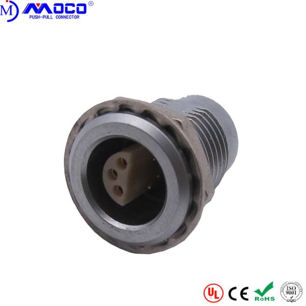 Buy ERA 2S 306 6 Pin Panel Mount Connector , Metal Female Connector at wholesale prices