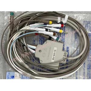 BJ-901D Nihon Kohden EKG ECG Cable 10 Leads Wires 15 Pins Needle European