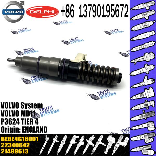 Direct Sale Diesel Fuel Injector 21499613 22340642 BEBE4G16001 For VOL MD11 P3624 TIER 4