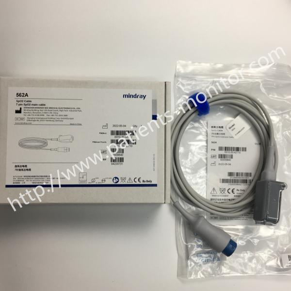 Mindray 562A 7 Pins Spo2 Extension Cable Original 2.5M Patient Monitor Accessories P/N0010-30-43112
