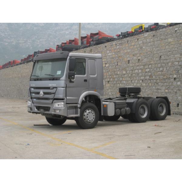Buy Trailer Head 40t 6x4 Prime Mover And Trailer Euro 2 12.00R20 Tyre HW76 Cabin at wholesale prices