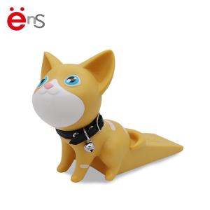 China ODM Decorative PVC Door Stopper cat shaped EN71 ASTM F963 Certificate on sale