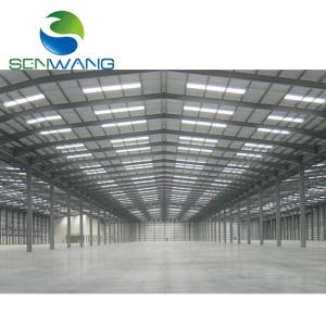 Steel Structure Warehouse with Galvanized Cladding CE Certified