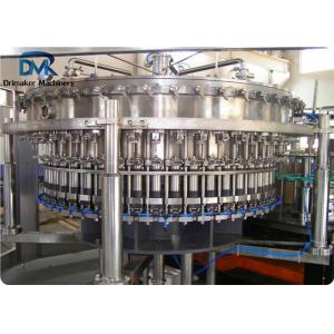 Stainless Steel Small Scale Soda Bottling Equipment Fizzy Drink Machine