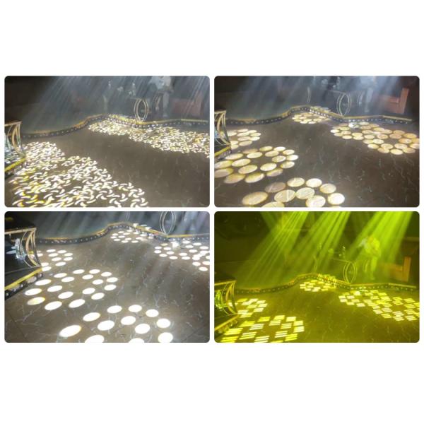 Color Wheel 14 Colors White Light LED Moving Head Stage Lights for Professional Show