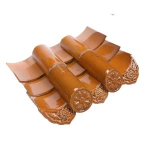 China ceramic clay roofing tiles for pagoda gazebo