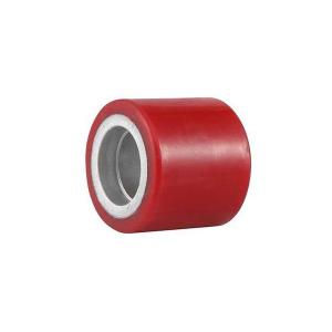 Pallet jack PU roller load wheels 80*60mm