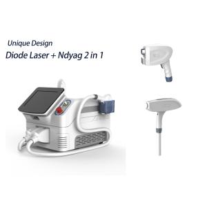 40KG Hair Removal Laser Machine , Laser Depilation Machine With Q Switch Ndyag 2 Handles