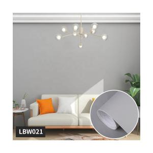 Modern Design Style Lighter Gray Peel and Stick Wallpaper Self-Adhesive Textured