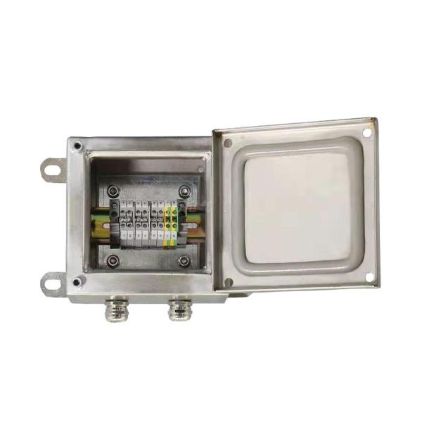 Stainless Steel Junction Box Waterproof Cable Distribution Enclsorue with UK2.5B