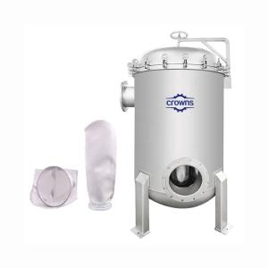 China Bag Filter Housing 304/316 SS Industry Stainless Steel Multi Bag Filter Housing Stainless Steel Depth Filter on sale