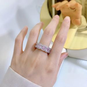 Deluxe Yellow Gemstone Wedding And Engagement Rings For Party