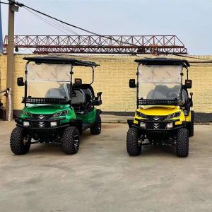 Electric Golf Cart With Multiple Color Options Seat Configurations LED