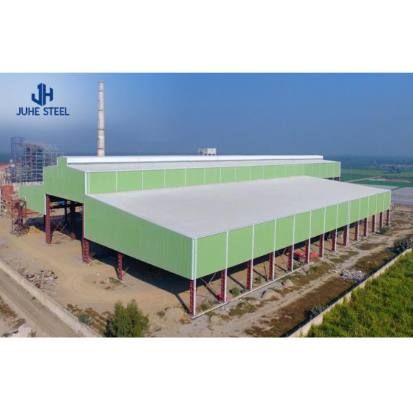 Steel Structural Fabrication Construction Q355B Steel Structure Plant with Crane
