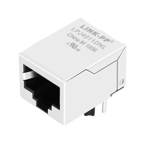 China JXR0-0005NLT Without Led 1x1 Port 100 Base-T Ethernet Magnetic Transformers on sale