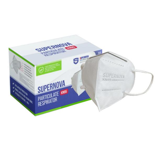 NIOSH Certified Disposable Foldable Kn95 Mask , KN95 Dust Mask Anti Dust