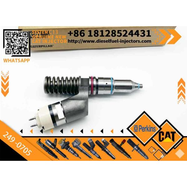 Original Brand New C13 Engine Fuel Injector GP 249-0705 2490705 244-7695 2447695 10R7236 for Excavator 349 352 355