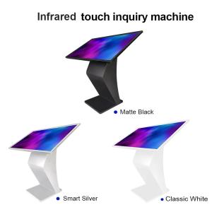 49 Inch Exhibition Hall Interactive Self Service Kiosk Vertical Touch Screen