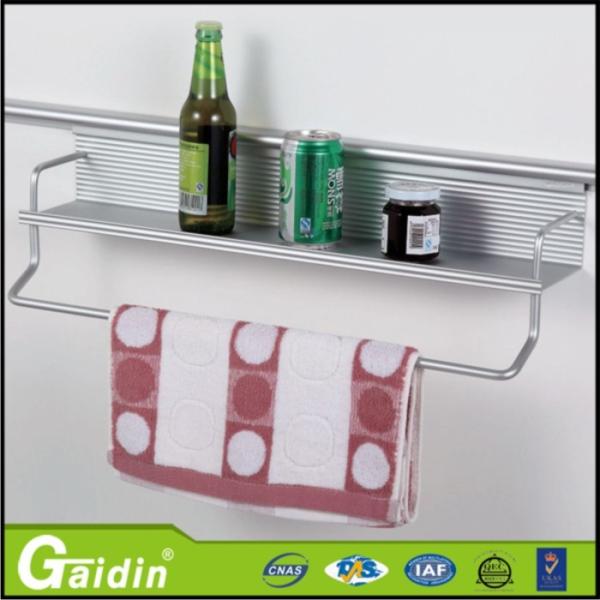 Buy Aluminum alloy hanging kitchen cabinets spice racks with cooking tool at wholesale prices