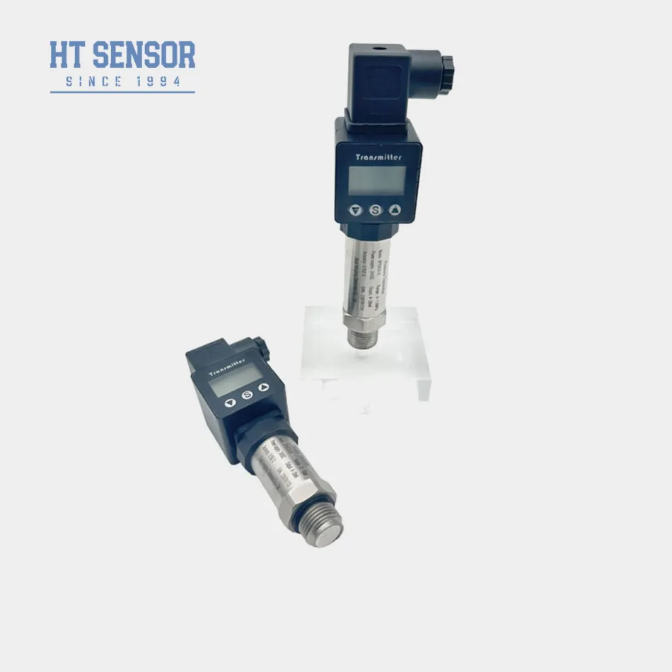 12-32VDC 1-5VDC Flush Diaphram Pressure Sensor with IX Display Pressure Transmitter