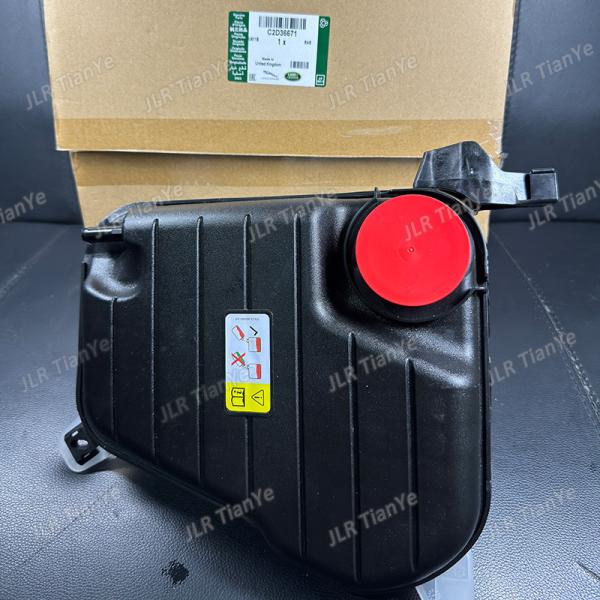 C2D36877 C2Z29118 C2D36671 C2Z22872 Coolant Expansion Tank with Sensor for JaguarC2D21487 C2D5120