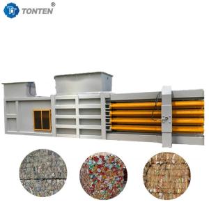 Quality Aluminium Can Paper Packing Hydraulic Baler Machine Metal Compressor for sale