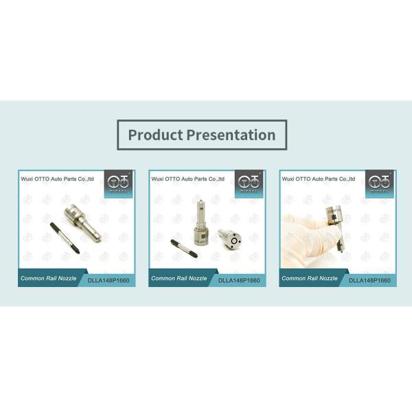DLLA148P1660 Bosch Common Rail Nozzle For Injectors 0445110419 / 299