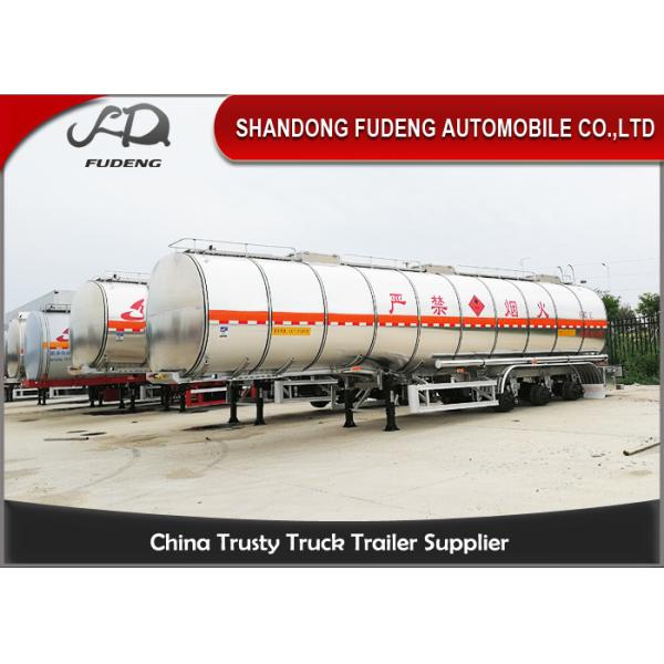 Buy Aluminum Alloy 38000L Gasoline Fuel Tanker Semi Trailer 10000 Gallon at wholesale prices