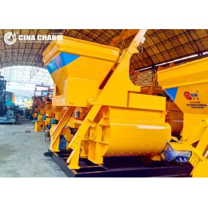 Twin Shaft Discharge 0.75m3 JS750 Concrete Mixer Machine