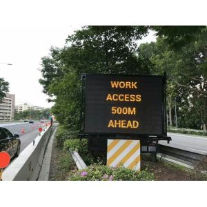 Quality 20mm Pixel Pitch City Gantry Variable Message Signs Led Display Board IP65 Waterproof for sale