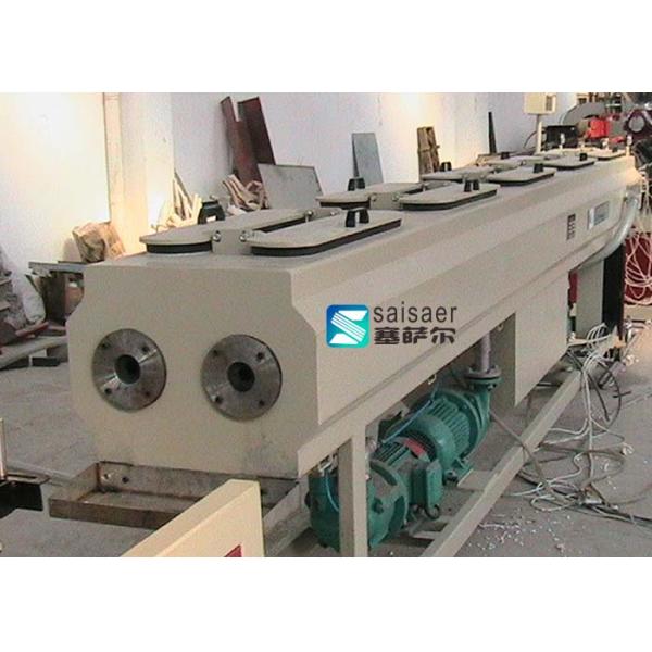 PE PP PPR PVC Downstream Extrusion Equipment 304 Stainless Steel Tank Material