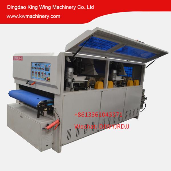 KC4R-S edge sanding machine for wooden door edge brush sander