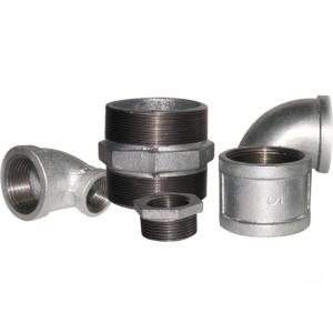 Hot DIP Galvanized Pipe Fitting Malleable Casting Iron Gi Pipe Plumbing