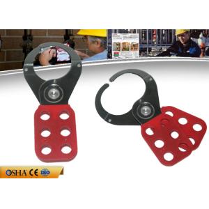 Quality Zc-K02 Ingestion Nylon PA Hasp Lockout , Vinyl Coated Body Lock Out Hasps for sale
