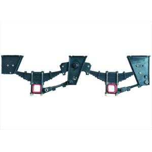 Slipper Spring Tandem Axle Suspension 26T 8mm German BPW ISO9001