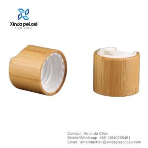 Plastic Bamboo Wooden Bottle Cap Disc Top Lid Bamboo Cap Flip Top Cap