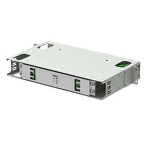 Indoor Application LC Type 24 Ports Optical Fiber Distribution Patchpanel for