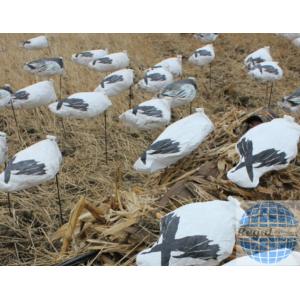 snow goose wind sock decoys, OEM tyvek decoys head