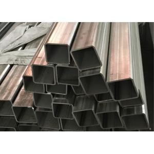 ASTM 304L Stainless Steel Welded Tube , Rectangle Polished Stainless Tube