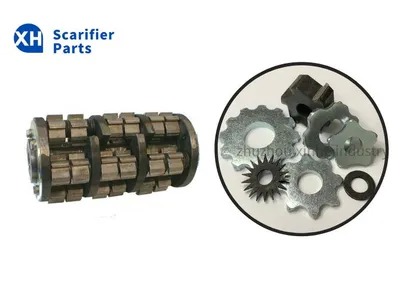 TCT Carbide Scarifier Cutters with 6 Spikes 56.6 mm Outer Diameter and 25mm /