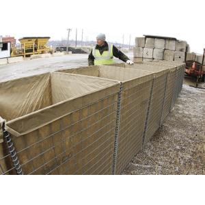 Buy cheap Zinc Coated Welded Defensive Barriers 4-5mm Wire 50x50mm Mesh from wholesalers