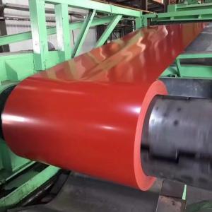 RAL3002 Prepainted Aluzinc Steel Coil CGCC Color Coated Rolls