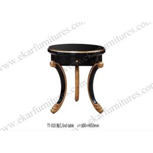 See larger image 2015 New Design Antique Carven wood 3 leg corner table TT-013