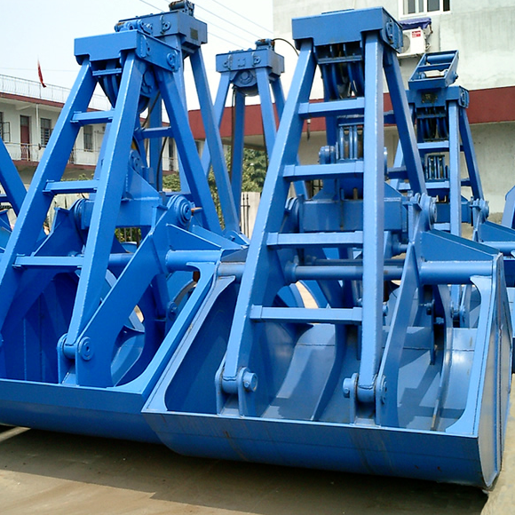 Electro Hydraulic Clamsheel Grab Bucket Leak Proof Grain Grab