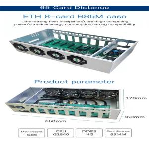 Case Motherboard 240MH/S Machine 8gpu motherboard B85 server case