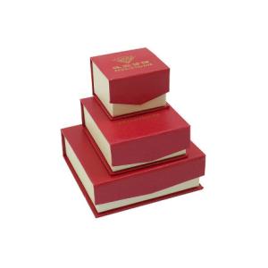 Flip Top Gift Magnetic Jewelry Packaging Box Custom High End