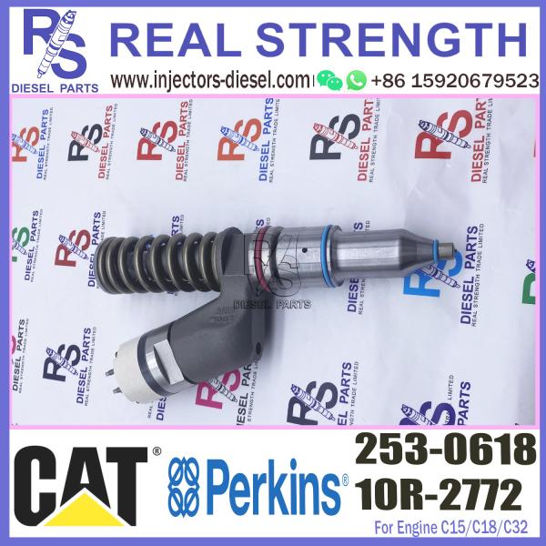 Diesel Engine Fuel Injector Excavator Accessories Diesel Motor Parts 2530618 253-0618 for Caterpillar CAT 385C 657E C15