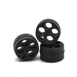 IRHD Small Black Rubber Grommets Nitrile Rubber Gaskets With Holes